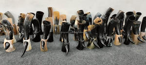 Authentique corne à boire viking pour la bière, écologique, faite à la main, corne de buffle polie, décoration d'intérieur de haute qualité, fabrication indienne - Product Image 4