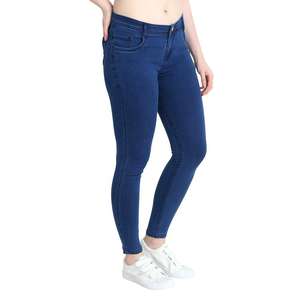 Jeans pour femmes à coupe régulière, best-seller, denim noir slim, pantalon en denim pour femmes, denim droit, jeans décontractés pour femmes, denim original - Product Image 4