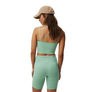 Shorts de sport et de course personnalisés pour femmes, taille haute, extensibles, coupe régulière, 100% coton, séchage rapide, respirants - Product Image 3