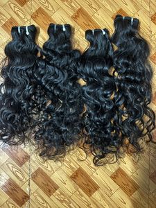 Cheveux vierges à 100 %, double trame machine, prix de gros, Deep Wave - Product Image 3
