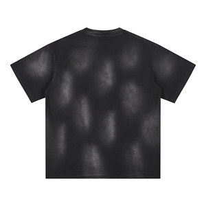 เสื้อยืดลำลองผู้ชายผ้าเจอร์ซีย์ระบายอากาศ พิมพ์ลายดิจิทัล เป็นมิตรกับสิ่งแวดล้อม ไม่หดตัว ทรงโอเวอร์ไซส์ - Product Image 1