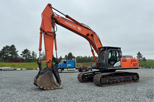Excavadora de cadenas ZX350LC-5N de 2012 diseñada para trabajos pesados de movimiento de tierras y construcción - Product Image 5