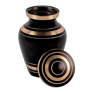 Classic Brass <b>Keepsake</b> <b>Memorial</b> Cremation Urn Ash Holder Crafted With Elegant Surface Texture And Stylish Appeal - Product Image 6
