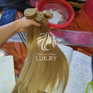 Extensiones de cabello Remy Rubio 613, pelucas de cabello virgen hasta los hombros, cabello humano vietnamita 100% - Product Image 3