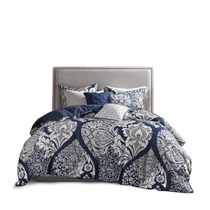 Ensemble de housse de couette surdimensionnée en coton 3 pièces avec insert amovible, écologique, luxueux, résistant à l'eau, style moderne - Product Image 5