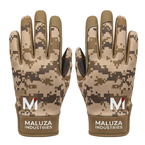 Custom Touchscreen Mechanics Work <b>Gloves</b> Vibration Proof Synthetic Leather Palm Industrial Workshop Safety General Purpose - Product Image 1