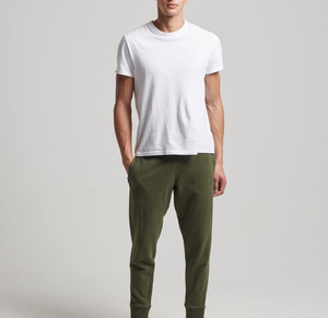 <b>Men's</b> Casual Jogger Pants Mid Waist Drawstring Sweatpants Ribbed Jogging <b>Trousers</b> Custom Logo - Product Image 6