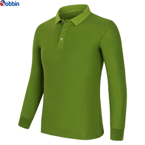 Polos de Hombre de Algodón Personalizados Casuales de Alta Calidad, Polos de Manga Larga Transpirables para Hombre, Diseño Casual - Product Image 4