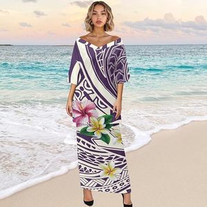 Conjunto Puletasi Samoano con Diseño Tribal Polinesio 2026, Conjunto de Dos Piezas de Top y Falda para Mujer Talla Grande Ptaha - Product Image 5