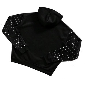 Sudadera con Capucha Extra Grande Personalizada para Hombre, 100% Algodón, Estilo Urbano Deportivo, con Estampado, Bordado y Pedrería, para Invierno - Product Image 3