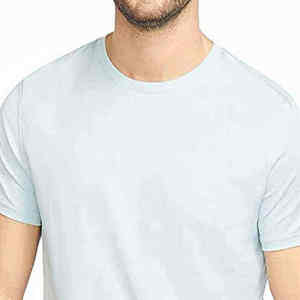 T-shirt Homme Coupe Ajustée Manches Courtes Toucher Lisse Essentiel Quotidien Décontracté - Product Image 5
