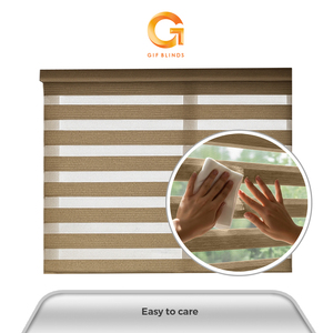 Mejor Proveedor de Persianas Zebra Semiopacas Marrones ZB9114 198x183cm para Hogar y Oficina, Malasia, Superventas, B2B, Estándares de Calidad OEM - Product Image 6