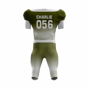 Maillot de football américain Gridiron Kings Jersey Freedom Fire Athletic Jersey USA Prime Football Jersey Endzone Dynasty Jersey - Product Image 2