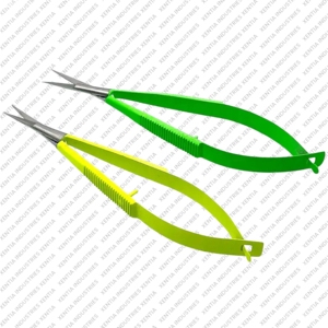 Custom Tungsten Carbide Lash Precision Scissors Straight & Curved Stainless Steel Beauty Grooming <b>Tool</b> Fine Tip Trimming <b>Shears</b> - Product Image 5