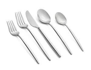 Elegant Finish Metal Spoon And Fork Set Cutlery Set Stainless Steel <b>Flatware</b> For Restaurant Banquet - Product Image 4