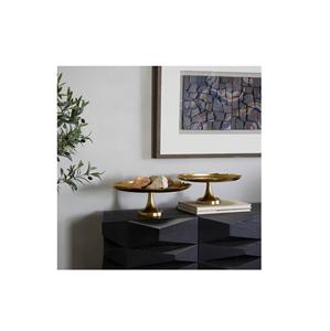 Base redonda de metal para tartas, perfecta para una presentación equilibrada de postres clásicos y un estilo elegante de mesa. - Product Image 6