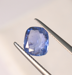 Zafiro azul natural Cornflower en forma de cojín de 3.55 ct, 9X7.6X5 mm, zafiro azul suelto para la fabricación de joyas - Product Image 5