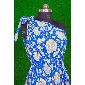 Vestido de Algodón para Mujer con Logotipo Personalizado, Cintura Hueca Sólida, Un Hombro Descubierto, Estilo Dulce para Fiestas, Cintura Natural, Ropa de Fiesta - Product Image 3