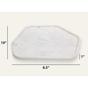 Natural Marble <b>Tray</b> for Countertop Handmade Product Food Snacks Storage Serving <b>Tray</b> <b>Table</b> Ware Usage In Lowest Price From India - Product Image 5