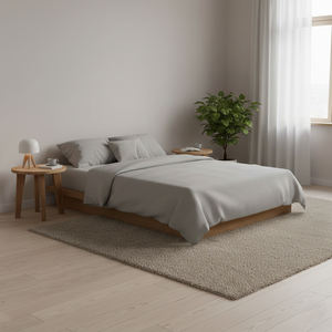 Mesa Auxiliar de Madera Maciza de Suar, Ecológica, Duradera, Única, Rústica, Moderna y en Tendencia, Mesa de Centro de 3 Patas para Sala de Estar o Jardín - Product Image 2