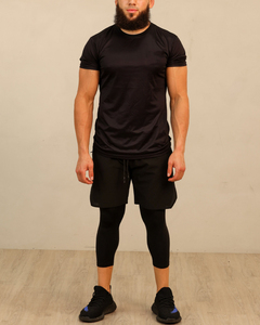 Shorts Awrah Confortables à Coupe Ample avec Ceinture Élastique Couvrante – Mode Pudique pour Femme, Look Sportif, Tissu Durable - Product Image 2