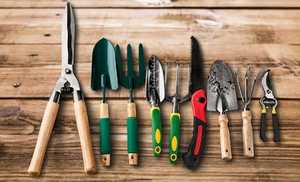 Ensemble d'outils de jardinage robustes en acier inoxydable pour la plantation en extérieur - Product Image 2