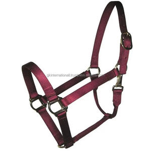 Équipement d'équitation équestre en nylon durable de nouvelle conception 2025 avec boucles métalliques, harnais de cheval en nylon rembourré résistant - Product Image 3