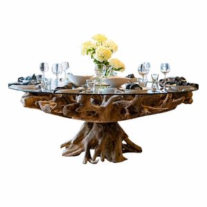 TEAK ROOT <b>TABLE</b> CIRCLE - Product Image 5