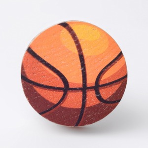 Handmade <b>Pine</b> Wood Cabinet Basketball Multicolor Drawer Knobs <b>Dresser</b> Door Handles Cupboard Pulls Kitchen Cabinet Knobs - Product Image 1