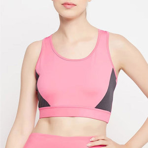 Nouvel Arrivage Soutien-gorge de Sport Simple pour Femme, Fort Maintien, Tissu Respirant Écologique, Couleurs Personnalisables sur le Devant, Tailles Variées, Service OEM/ODM - Product Image 1