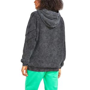 Nuevo estilo Sudadera con capucha Acid Wash Zip up 100% algodón polar tela transpirable sudaderas ropa de hombre a la venta - Product Image 4