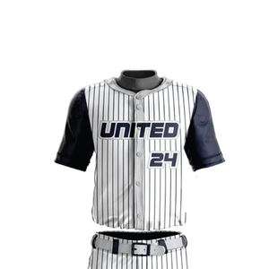 Custom Breathable Short Sleeve <b>Baseball</b> Uniform Sublimated Jersey Pants <b>Set</b> OEM Wholesale Team Sportswear Supplier - Product Image 2