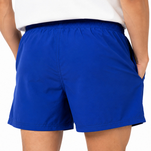 Nouveau short de bain tendance pour homme, motif palmier, respirant, taille élastique, tricoté, OEM ODM personnalisé - Product Image 5