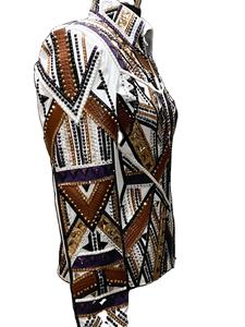 Veste équestre Premium Showmanship Veste d'équitation western Vêtements équestres élégants et élégants - Product Image 3