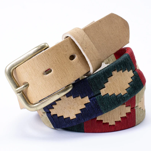 Custom Sport Full Grain <b>Belts</b> Emboss Genuine Leather Riding Equestrian Leather Embroidery Polo Leather <b>Belt</b> Men Wholesaler - Product Image 4