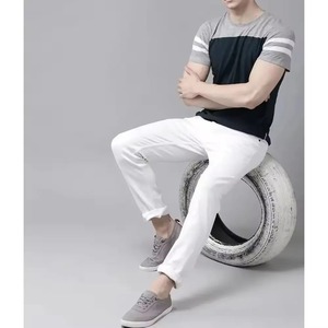 Camiseta de Hombre de Buena Calidad, Corte Regular, Última Llegada, Personalizada, Manga Corta, 100% Algodón, Transpirable, Secado Rápido, Sólida, Informal - Product Image 2