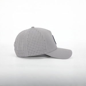 Gorra de Golf de 5 Paneles Personalizable al por Mayor, Impermeable, con Orificios Cortados con Láser, Parche de Silicona de PVC con Logotipo, Injae Vina Golf Vietnam - Product Image 4