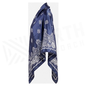 Pañuelo de Seda Cuadrado para Mujer NORTH APPROACH, Estampado Floral, Alta Calidad, Elegante, Multifuncional, Personalizable, Accesorio de Moda - Product Image 3