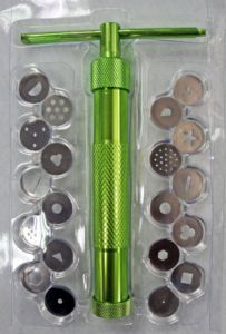 Extrusora de Arcilla de Aleación de Aluminio Metálico con Garantía de Calidad y 20 Discos de Diferentes Estilos - Product Image 3