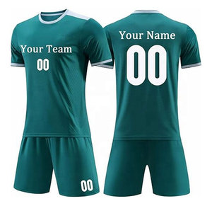 Uniforme Deportivo Personalizado para Equipos, Transpirable, de Secado Rápido, Conjunto de Camiseta de Fútbol para Adultos, 100% Poliéster Malla, para Clubes de Fútbol - Product Image 6