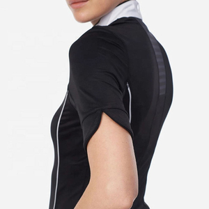 Camisa Profesional de Manga Corta para Montar a Caballo, Ropa Ecuestre de Verano, Camisas Sostenibles para Exhibiciones Ecuestres - Product Image 2