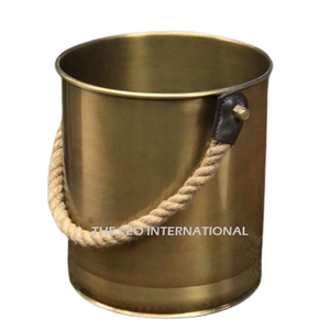 Seau en aluminium de haute qualité avec poignée latérale, capacité personnalisée pour la maison, les hôtels, les accessoires, seau de qualité alimentaire - Product Image 2
