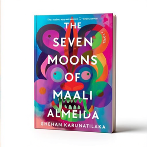 Les sept lunes de Maali Almeida par l'auteur Shehan Karunatilaka, impression de livre broché personnalisé à couverture souple - Product Image 2
