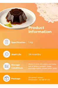 Signwin ผงวุ้นคริสตัลไม่มีรสชาติสำหรับใส่ชาฟองและชานม - Product Image 4