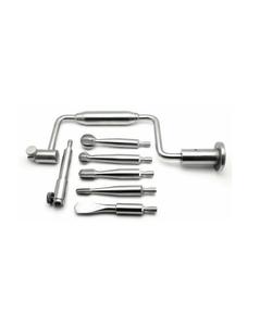Système de fixation spinale orthopédique manuel Olif Peek Cage avec kit d'instruments, garantie d'un an, approuvé CE ISO par Grip Surgical - Product Image 2