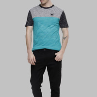 T-shirt de sport pour homme sur mesure, séchage rapide, respirant, anti-plis, coupe classique, col rond avec logo imprimé uni – Vente en gros