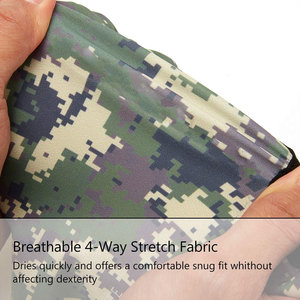 Sailing Gloves With Sun Protection Fingerless Design Upf 50+ Uv Protection For Men And Women Jungle Camo Color - Product Image 4