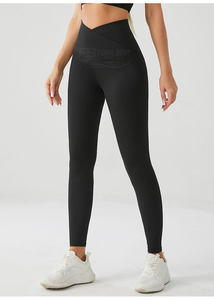 Leggings de Yoga Personalizados para Mujer, Cómodos, con Soporte, Suaves, Sin Costuras, de Spandex/Nailon, Corte Alto en V, para Deporte - Product Image 6