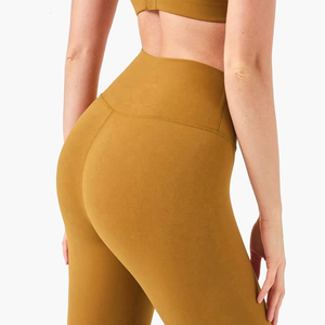 Leggings de Yoga Premium para Mujer, Cintura Alta, Elásticos, Antiolor, Pantalones Deportivos para Gimnasio, Poliéster y Spandex, Venta al Por Mayor - Product Image 6