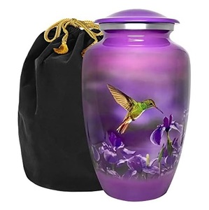 Urne funéraire pour adultes, respectueuse de la mémoire, avec finition lisse, pour la conservation des cendres, les hommages funéraires et l'honneur familiale - Product Image 6